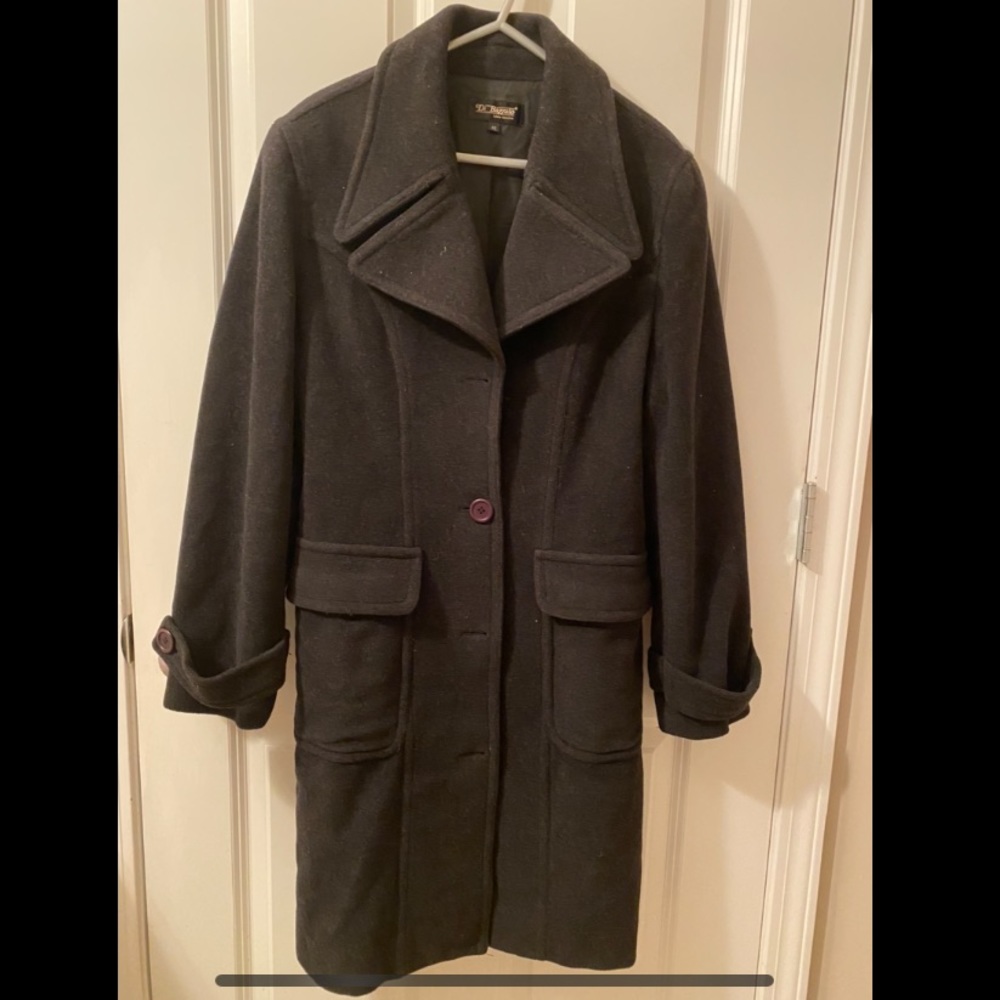 Authentic wool & cashmere winter coat